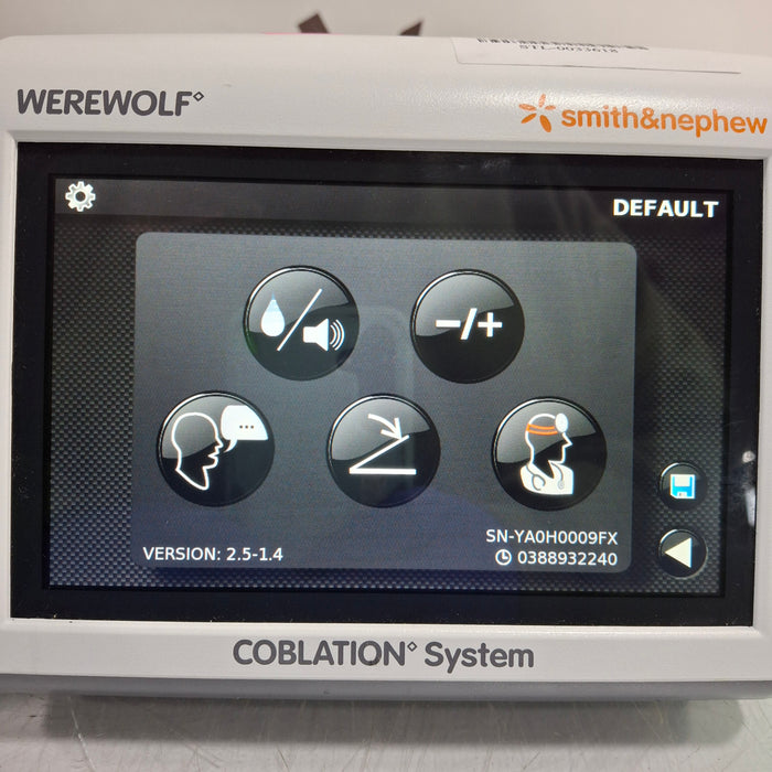 Smith & Nephew Smith & Nephew Werewolf Video Coblation System Electrosurgical Units reLink Medical