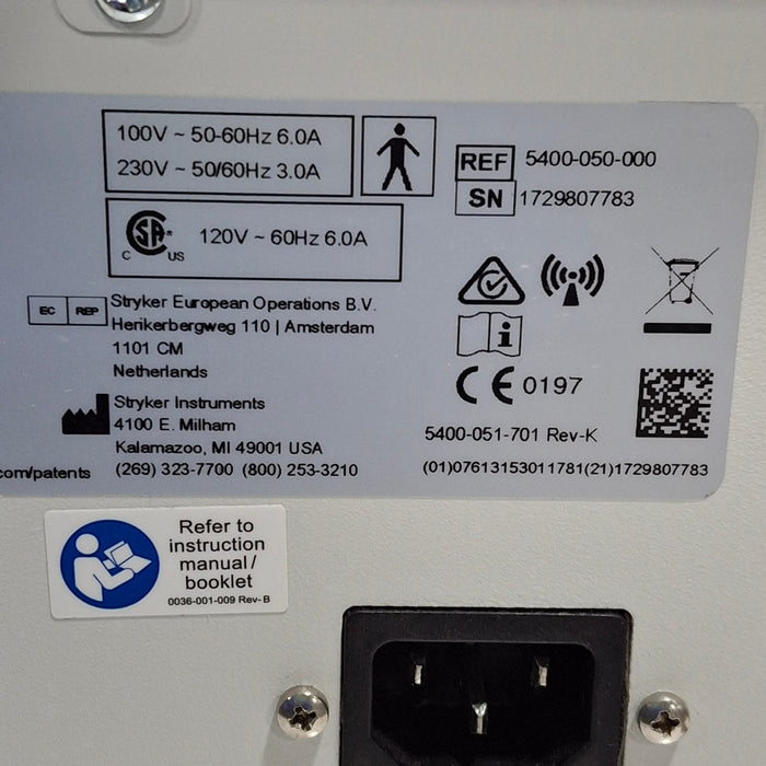 Stryker Stryker 5400-050 Core Powered Instrument Driver Surgical Power Instruments reLink Medical