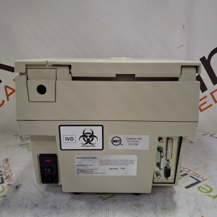 Hema Technology Inc Hema Technology Inc ESR Stat Plus Blood Analzyer Clinical Lab reLink Medical