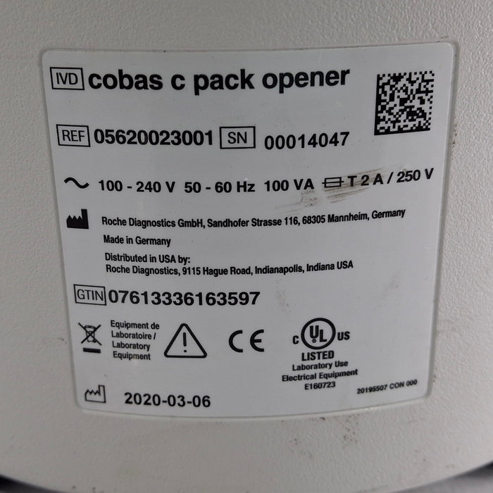 Roche Diagnostics Cobas C Pack Opener