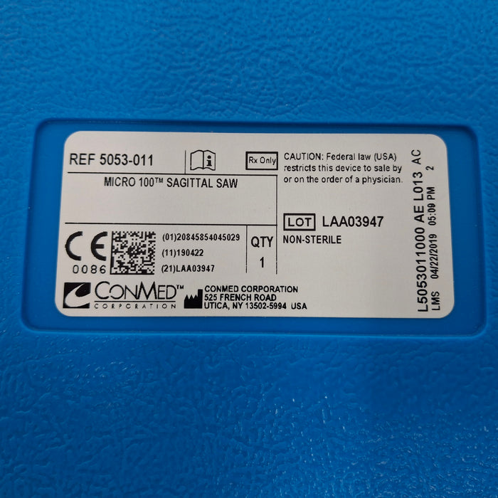 Hall Surgical Hall Surgical 5053-11 Sagittal Saw Surgical Power Instruments reLink Medical