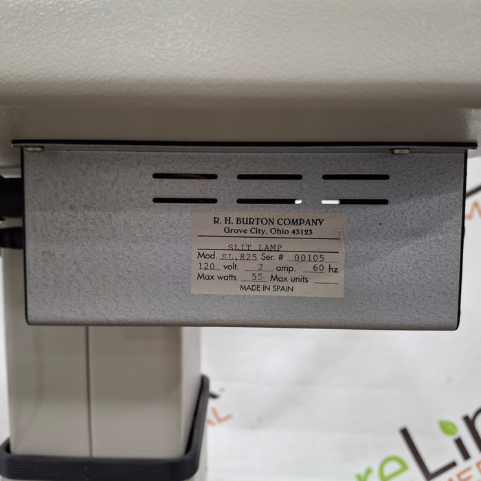 Burton Burton SL 825 Slit Lamp Ophthalmology reLink Medical