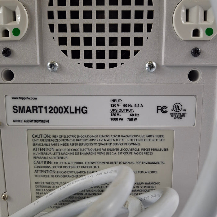 Tripp Lite Tripp Lite SMART1200XLHG Smart Pro UPS Test Equipment reLink Medical
