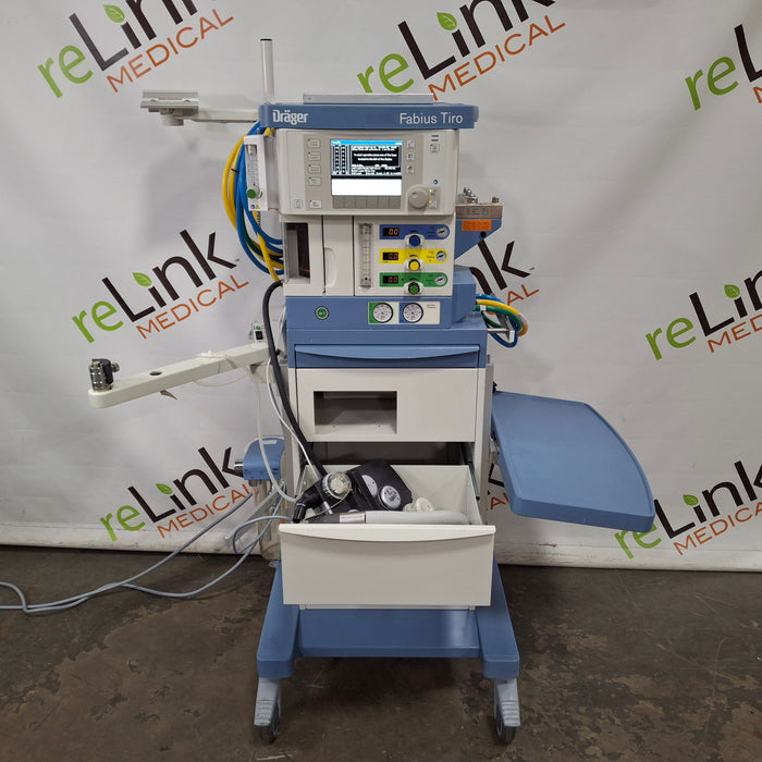 Draeger Medical Draeger Medical Fabius Tiro Anesthesia Machine Anesthesia reLink Medical