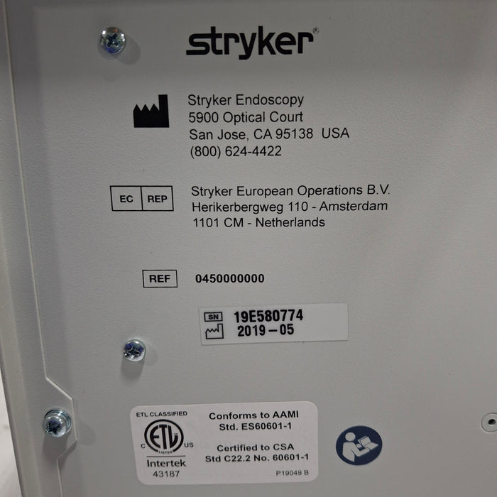 Stryker Stryker Crossflow Integrated Arthroscopy Pump Rigid Endoscopy reLink Medical