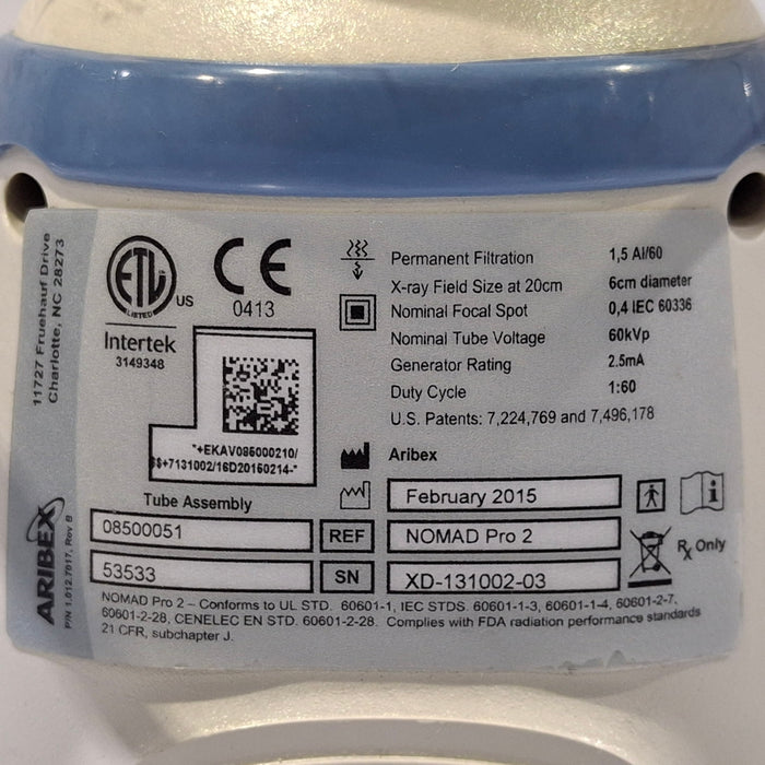 Aribex Aribex Nomad Pro 2 Portable Dental X Ray Dental reLink Medical