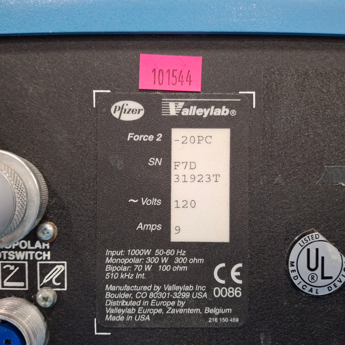 Valleylab Valleylab Force 2 Electrosurgical Unit Electrosurgical Units reLink Medical