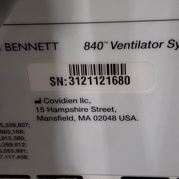 جهاز التنفس الصناعي Puritan Bennett 840