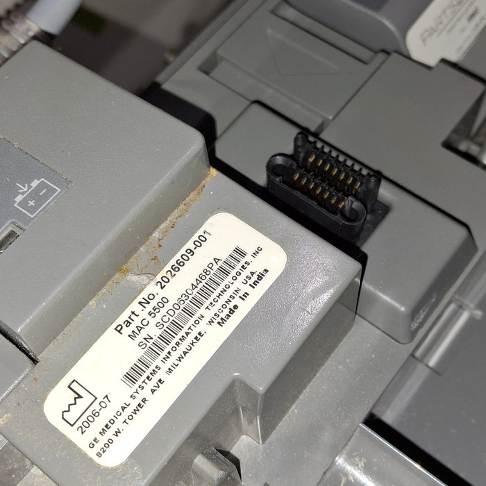 GE Healthcare GE Healthcare MAC 5500 ECG without CAM Module Cardiology reLink Medical