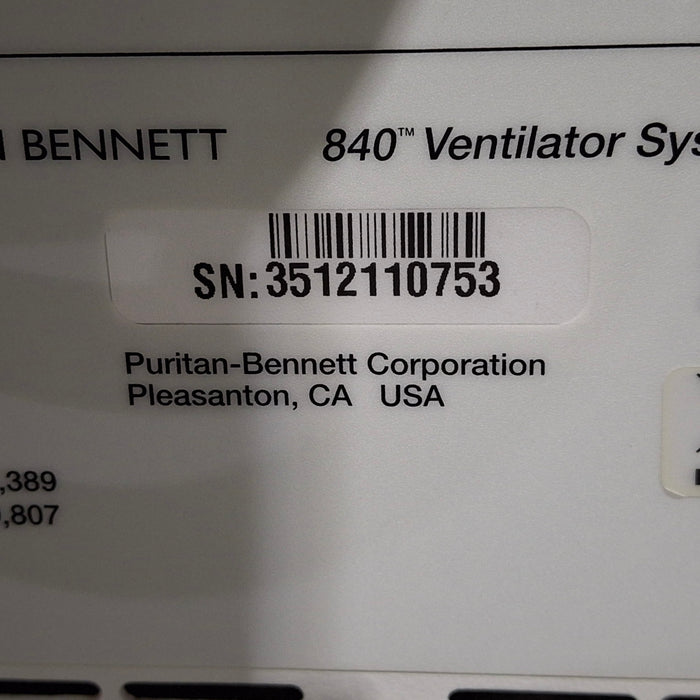 Puritan Bennett Puritan Bennett 840 Ventilator Respiratory reLink Medical