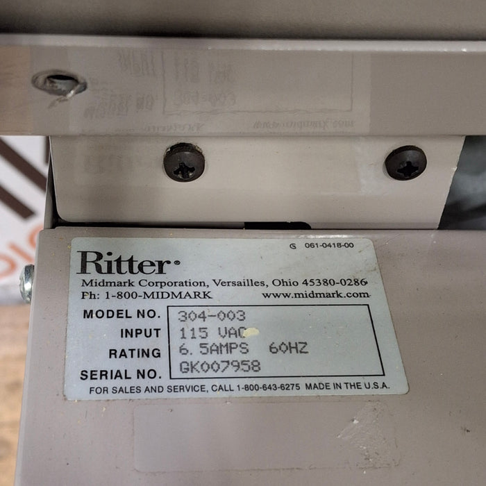 Ritter Ritter 304 Exam Table Exam Chairs / Tables reLink Medical