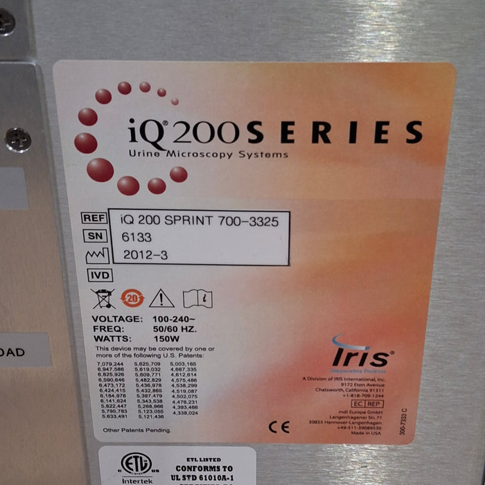 Beckman Coulter Beckman Coulter Iris iQ200 Sprint Urine Microscopy System Clinical Lab reLink Medical