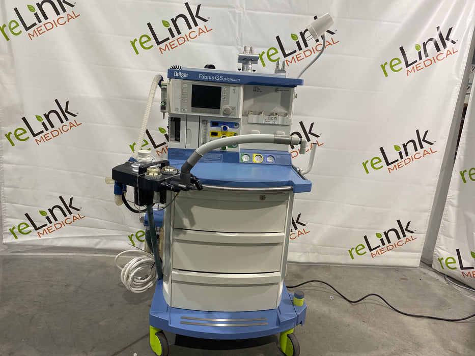 Draeger Medical Draeger Medical Fabius GS Premium Anesthesia Machine Anesthesia reLink Medical