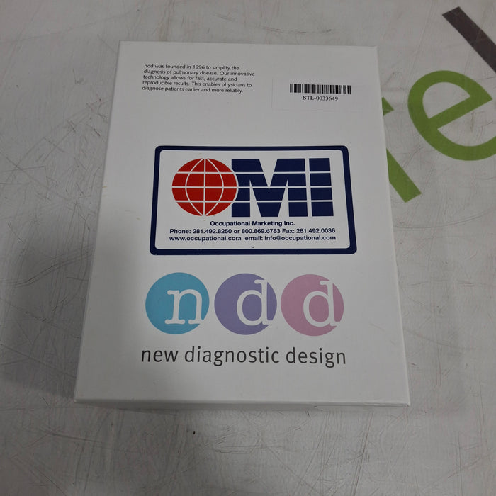NDD Medical Technologies Inc Easy on-PC Spirometer