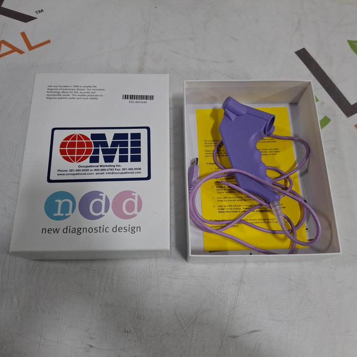 NDD Medical Technologies Inc Easy on-PC Spirometer
