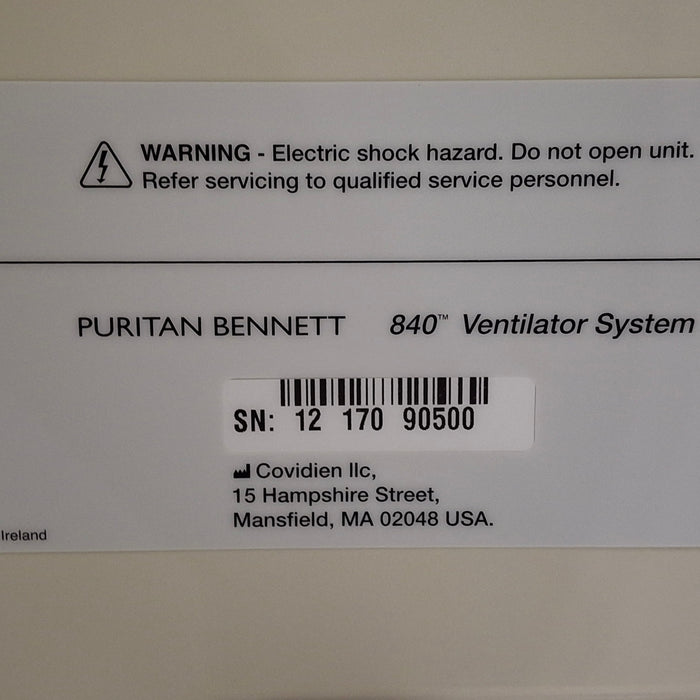 Puritan Bennett Puritan Bennett 840 Ventilator Respiratory reLink Medical