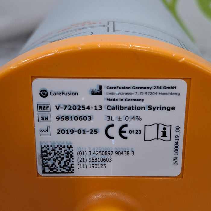 CareFusion 3 Liter Volume Calibration Syringe
