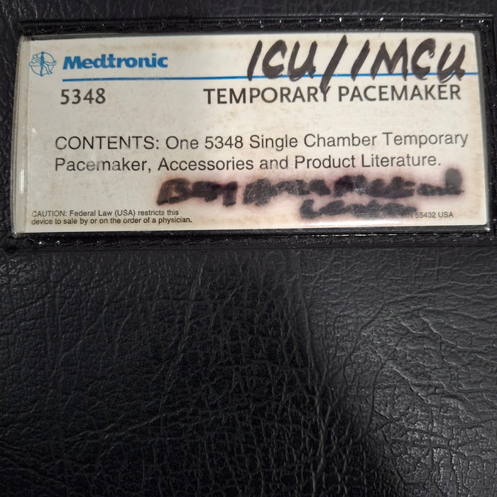 Medtronic Medtronic 5348 Single Chamber Temporary Pacemaker Perfusion reLink Medical