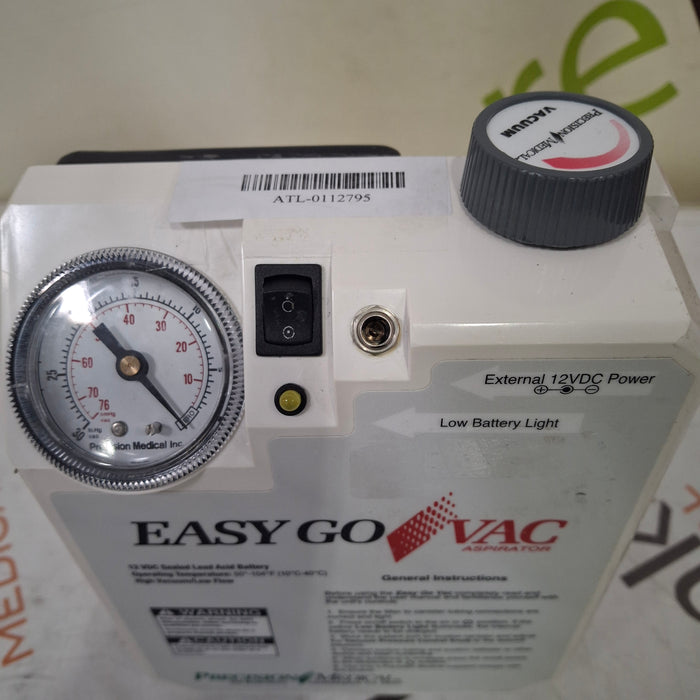 Precision Medical Easy Go Vac PM65 Asporator
