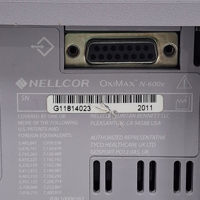 Nellcor OxiMax N-600x Pulse Oximeter
