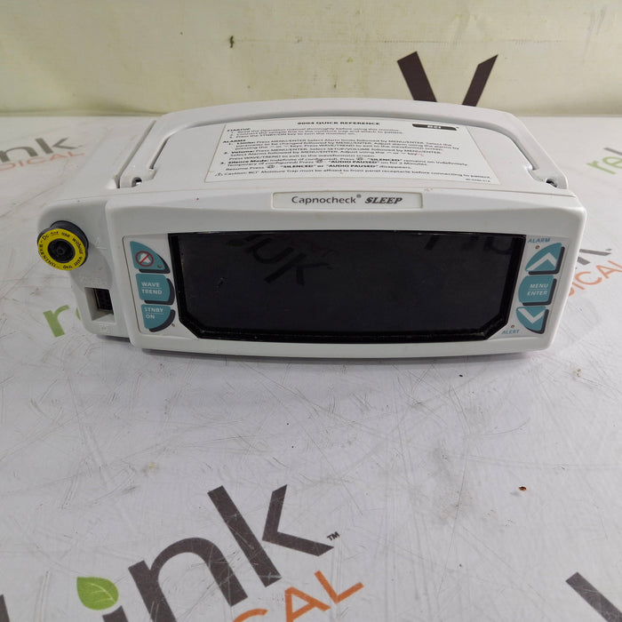 Smiths Medical 9004 Capnocheck Sleep Capnograph SPO2 CO2 شاشات المريض