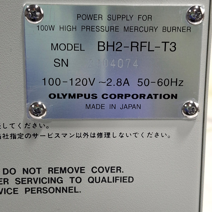 Olympus BH2-RFL-T3 Microscope Lamp Power Supply