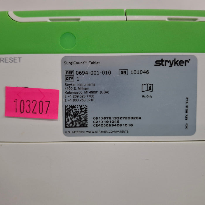 Stryker Stryker 0694-001-010 SurgiCount Tablet Computers Tablets & Networking reLink Medical