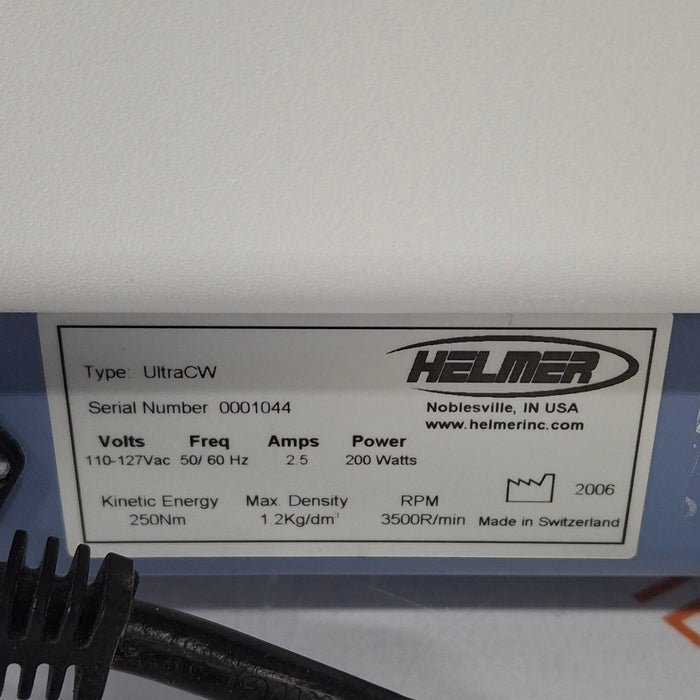 Helmer Inc Helmer Inc UltraCW Cell Washing Centrifuge Research Lab reLink Medical