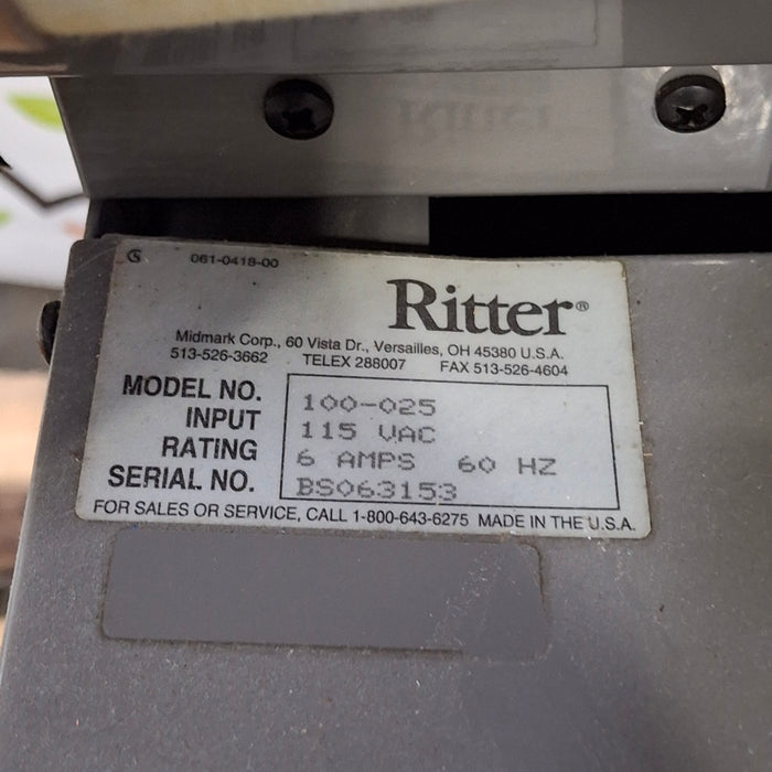 Ritter Ritter 100 Exam Table Exam Chairs / Tables reLink Medical