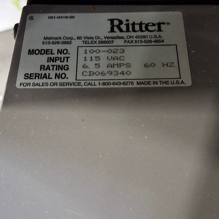 Ritter Ritter 100 Exam Table Exam Chairs / Tables reLink Medical