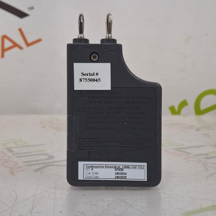 Fluke Fluke 80TK Thermocouple Module Test Equipment reLink Medical