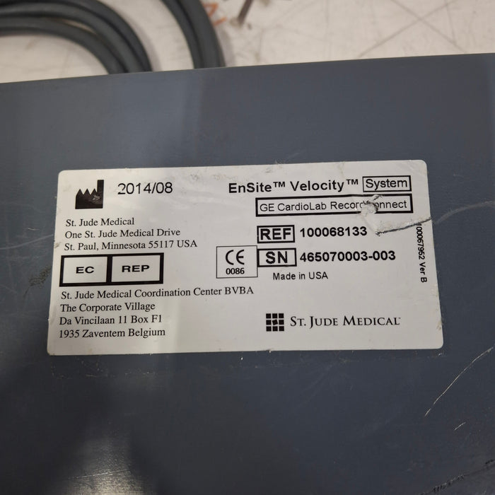 St. Jude Medical, Inc. St. Jude Medical, Inc. 100068133 Ensite Velocity RecordConnect Module Cath / Angio Labs reLink Medical