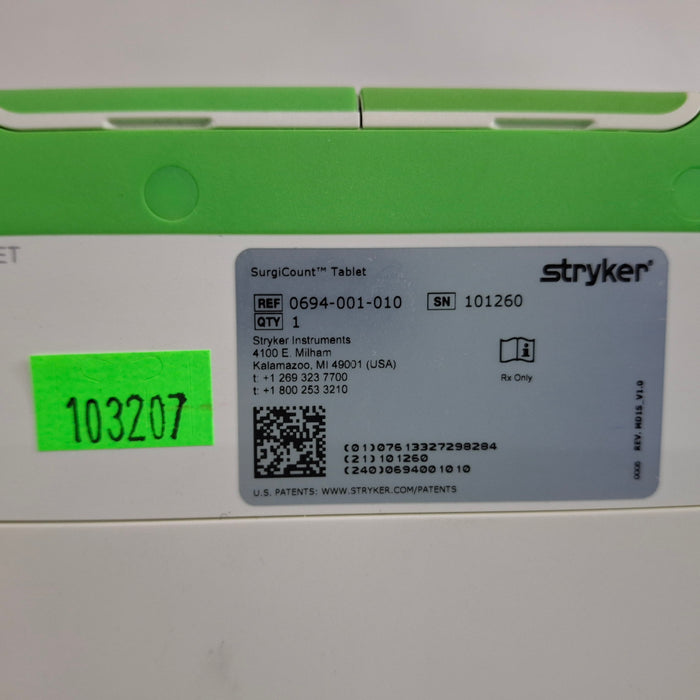 Stryker 0694-001-010 Surgicount Tablet