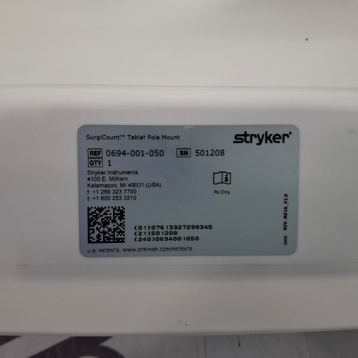 Stryker 0694-001-010 SurgiCount Tablet