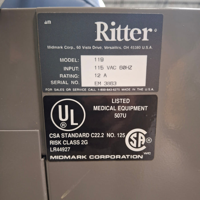 Ritter Ritter 119 75 Evolution Exam Chair Exam Chairs / Tables reLink Medical