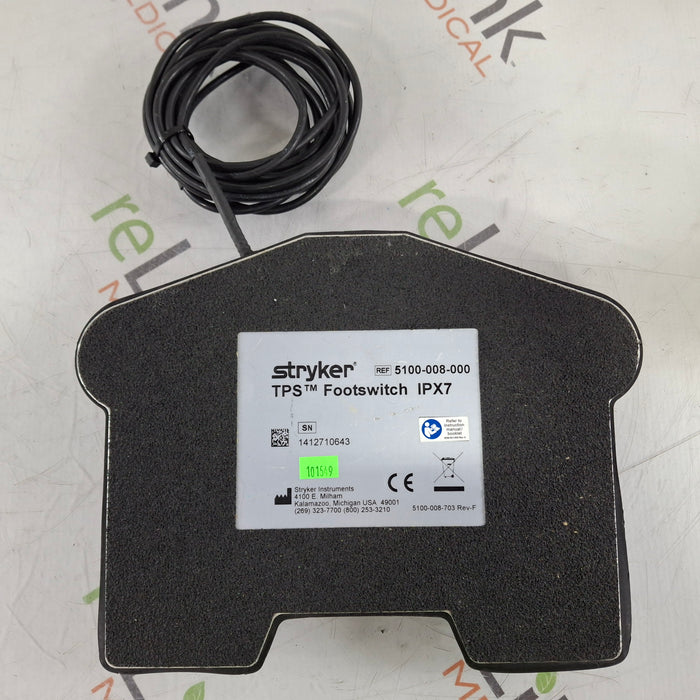 Stryker TPS 5100-8 Footswitch