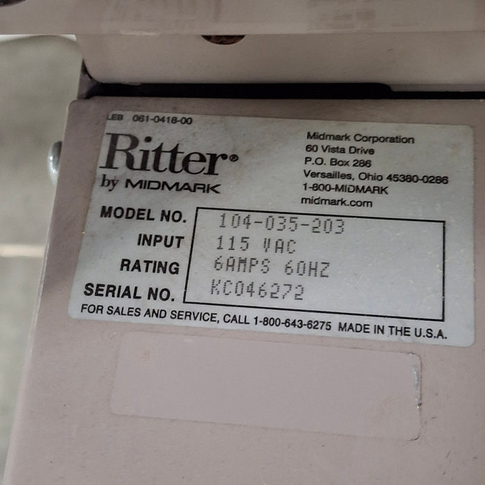 Ritter Ritter 104 Exam Table Exam Chairs / Tables reLink Medical