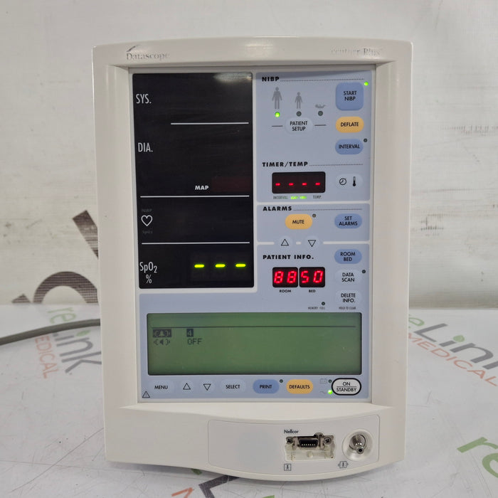 Datascope Datascope Accutorr Plus Vital Signs Monitor Patient Monitors reLink Medical