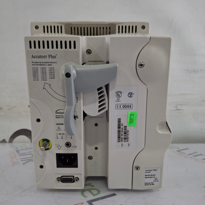 Datascope Datascope Accutorr Plus Vital Signs Monitor Patient Monitors reLink Medical