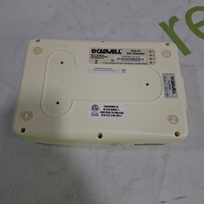 Cadwell Laboratories Inc. Cadwell Laboratories Inc. Easy III PSG EEG System EEG EMG Sleep Systems reLink Medical