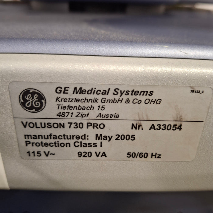GE Healthcare GE Healthcare Voluson 730 Pro Ultrasound Ultrasound reLink Medical