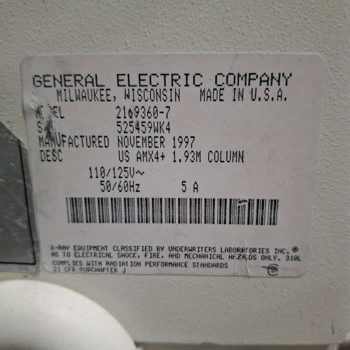 GE Healthcare AMX 4 Plus Portable X-Ray Unit