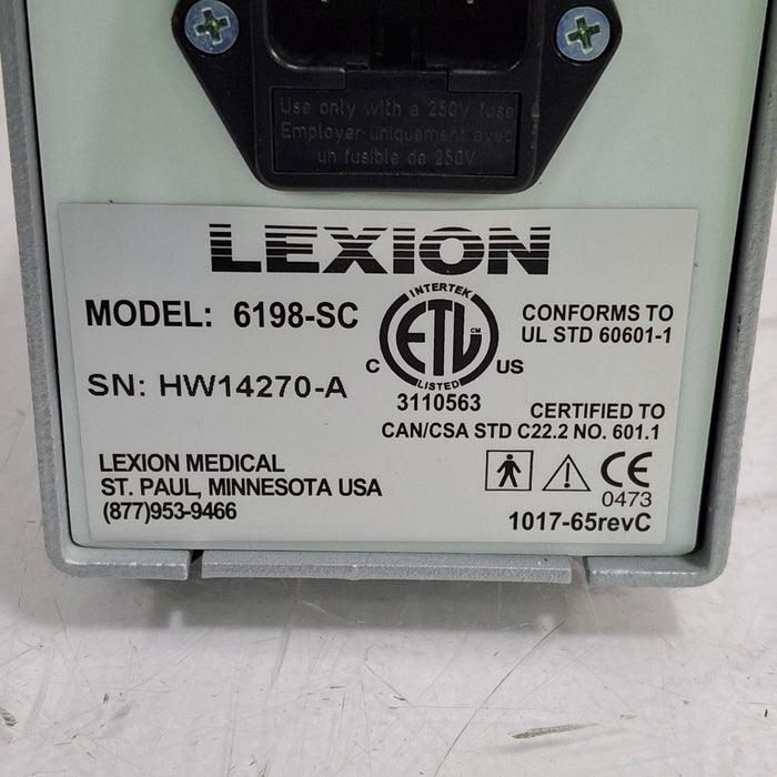 Lexion Lexion Insuflow 6198-SC Laparoscopic Gas Conditioning Surgical Equipment reLink Medical