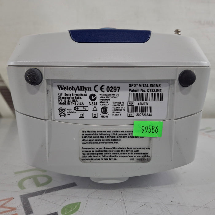 Welch Allyn Welch Allyn Spot 420 - NIBP, Temp, Masimo SpO2 Vital Signs Monitor Patient Monitors reLink Medical