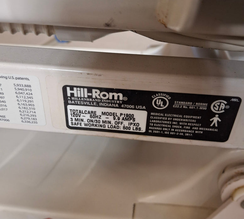 Hill-Rom Totalcare P1900 Patient Bed