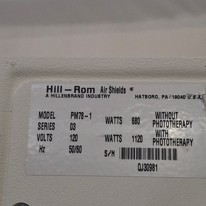 Air-Shields Air-Shields PM78-1 Infant Warmer Infant Warmers and Incubators reLink Medical