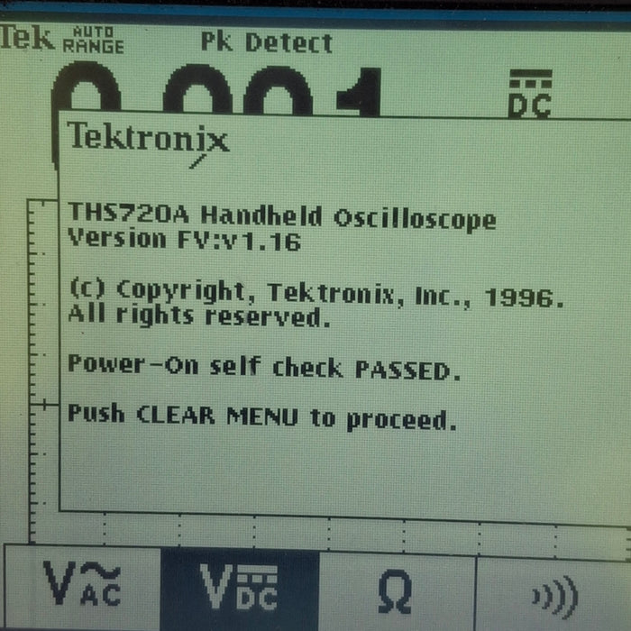 Tektronix Tektronix TekScope THS720A Digital Real-Time Scope Test Equipment reLink Medical