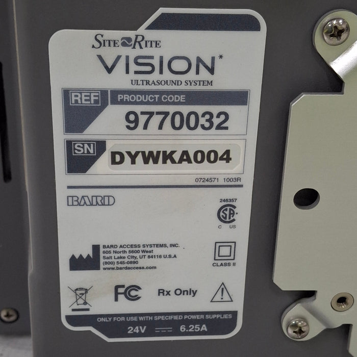 Bard Medical 9770032 Site-Rite Vision Ultrasound