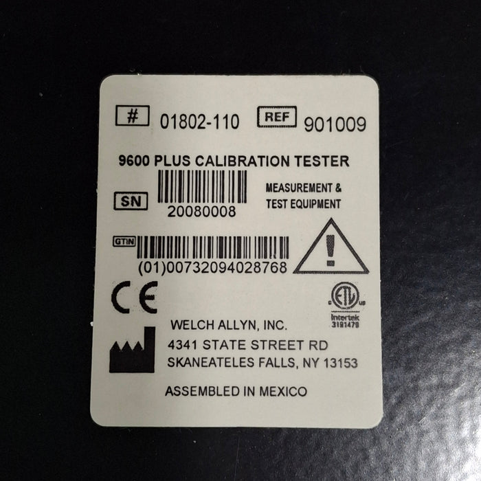 Welch Allyn Welch Allyn 9600 Plus Calibration Tester Test Equipment reLink Medical