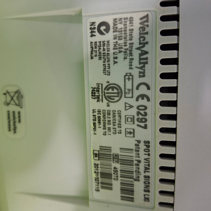 Welch Allyn Welch Allyn Spot LXi - NIBP, SureTemp Plus Vital Signs Monitor Patient Monitors reLink Medical